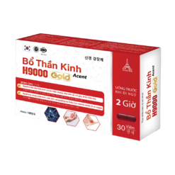 Bổ thần kinh H9000 Gold Acent - Thực phẩm bảo vệ sức khoẻ