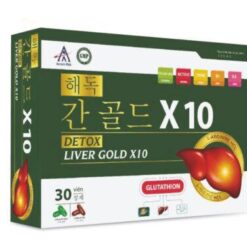 Detox Liver Gold X10 - Giải Độc Gan 30 Viên