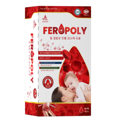 FEROPOLY – Hỗ trợ trăng khả năng tạo máu, hỗ trợ giảm thiếu máu do thiếu sắt