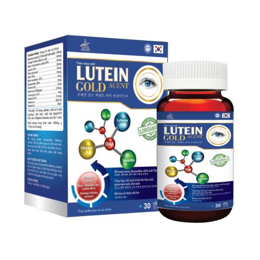 Viên sáng mặt Lutein Gold Acent