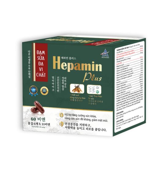 Đạm Sữa Hepamin Plus - Hỗ Trợ Tăng Cường Sức Khoẻ