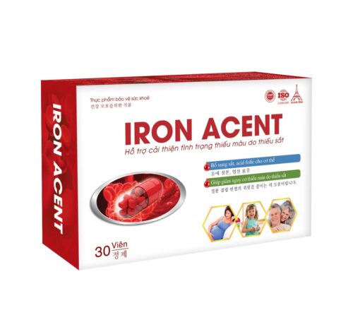 SẮT IRON ACENT - GIẢI PHÁT BỔ SUNG SẮT CHO GIA ĐÌNH