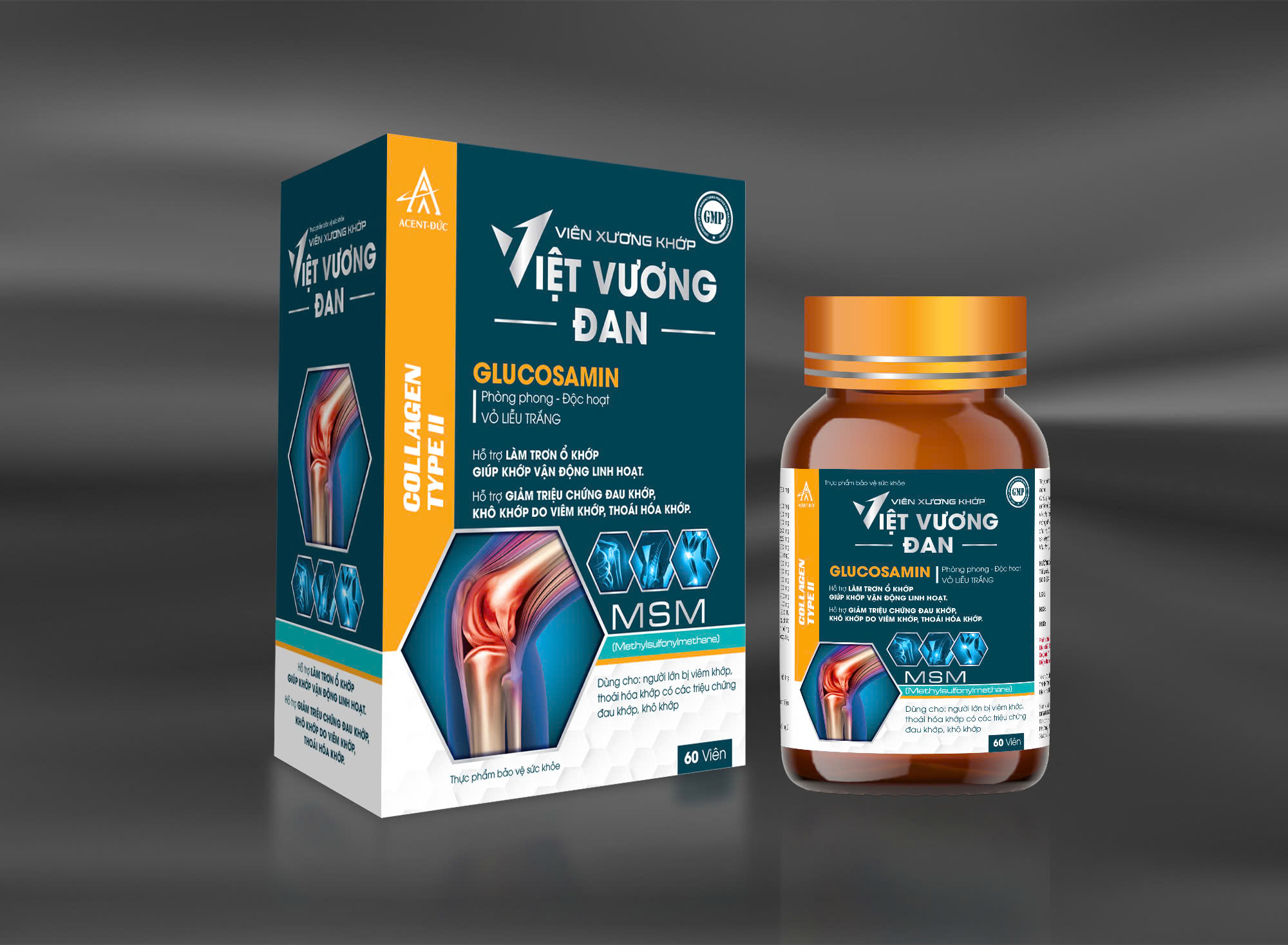 VIÊN XƯƠNG KHỚP VIỆT VƯƠNG ĐAN - 60 VIÊN VIÊN XƯƠNG KHỚP VIỆT VƯƠNG ĐAN